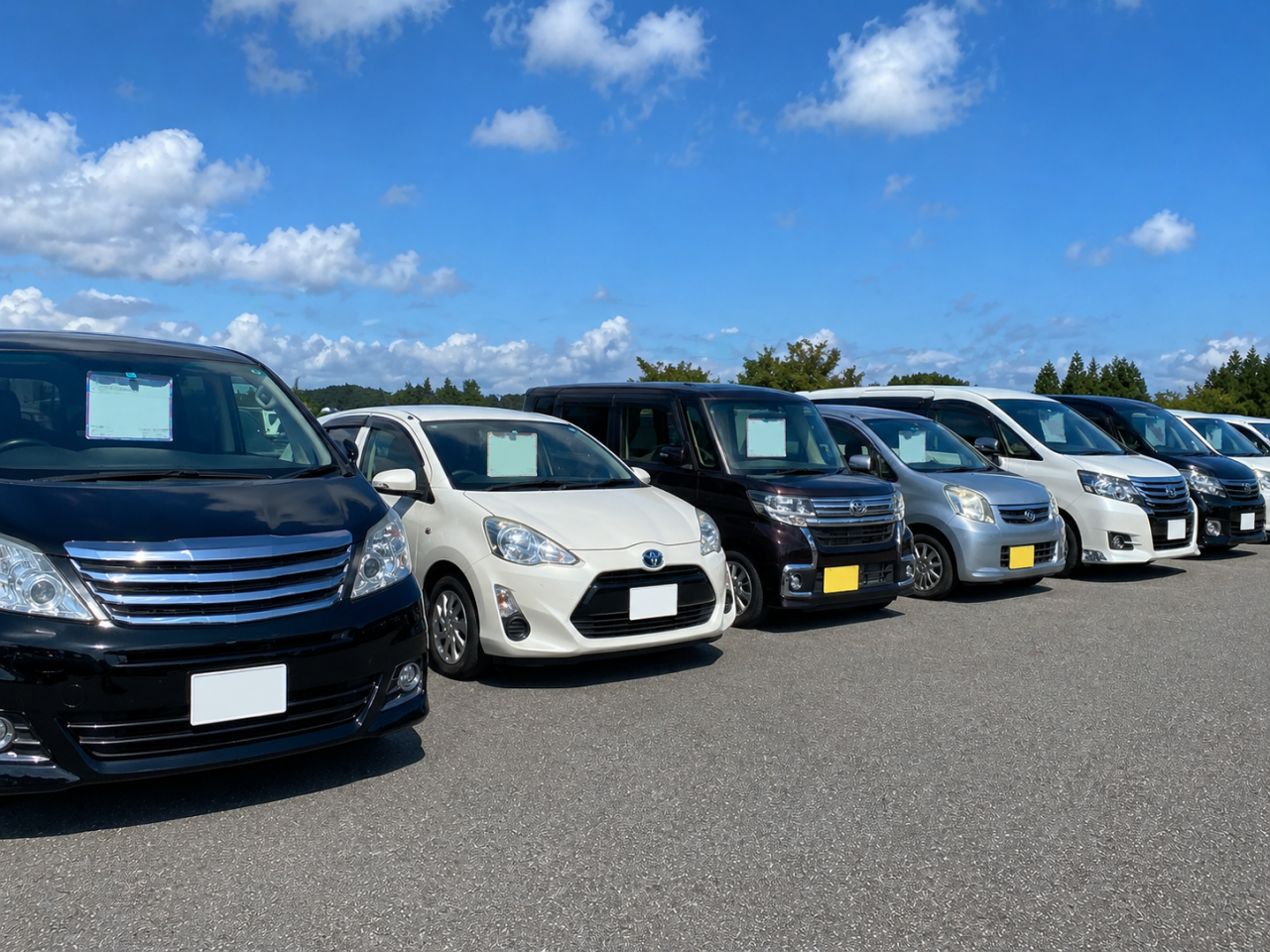 中古車販売：プロの目線で「安心の中古車」を厳選